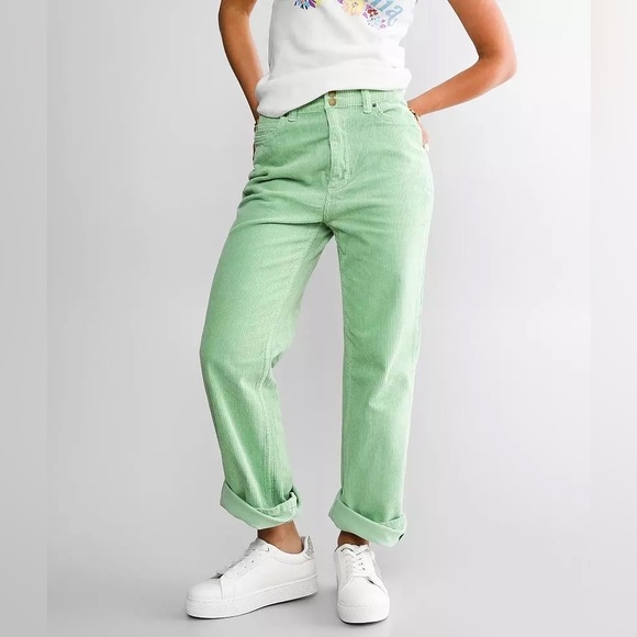 Billabong x Salty Blonde High-Waisted Corduroy Pants - Picture 10 of 12